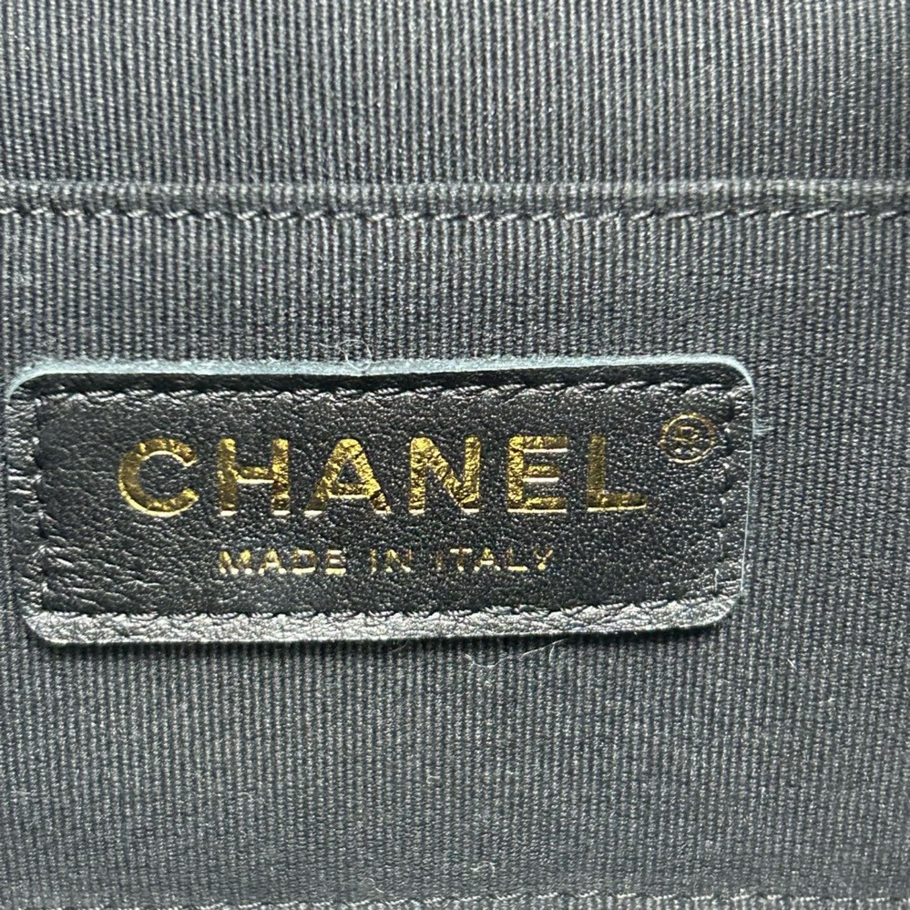 CHANEL Duma Drawstring Backpack Small 18cm Black … - image 10