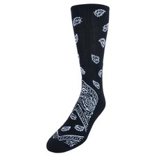 CTM Men's Asombroso Bandana Socks 1 Pair