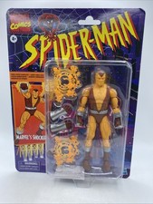 Marvel Legends Spider-Man Shock Shocker 6  Action Figure Retro Card New