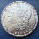 1888 Morgan Silver Dollar BU