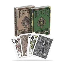 2 Deck 1 Desert 1 Jungle Bicycle Tactical Field Poker Playing Cards Camouflage