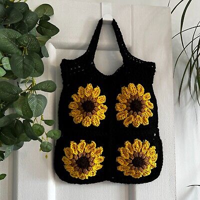 Large Knitting Project Bag for Cross Stitch - Sunflower Bag | Thrifty –  Thrifty Upenyu