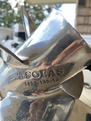 Solas 13x13,  15 Spline,  1 Inch Shaft