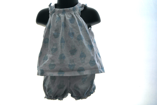 Kleinkind Outfit von Carter's Größe 2T blau-weiß in der Farbe - Bild 18 von 20