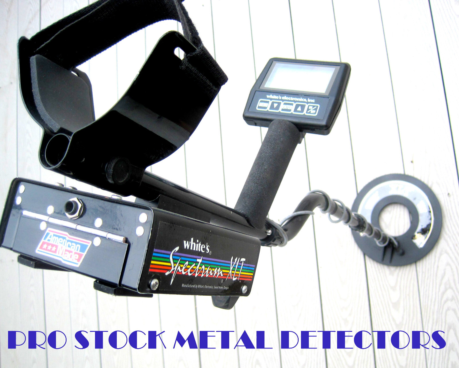 Whites Spectrum XLT Digital Programmable Metal Detector, Deep Treasure