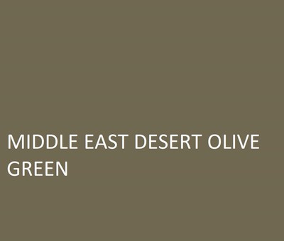 MIDDLE EAST DESERT OLIVE GREENMachinery Equipment Emaille Glanzlack