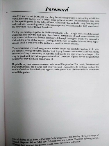 New! INTERVIEWS WITH THE JAZZ GREATS AND MORE Book Guitar Musicians MB99489 - Picture 4 of 5