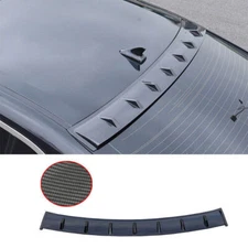 Carbon Fiber ABS Rear Roof Trunk Spoiler Wing Flap For Nissan Sentra 2020-2023