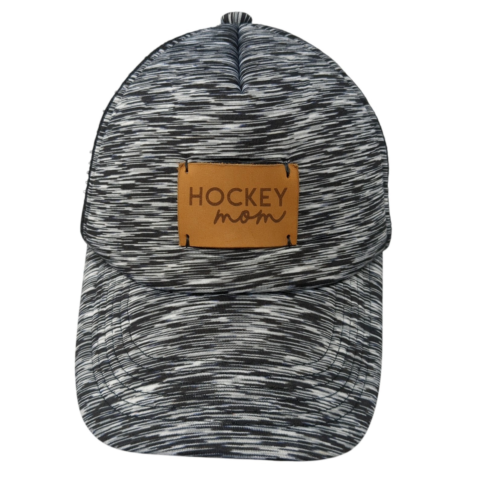 Hockey Mom Adjustable Mesh Trucker Hat - Fun Multicolor Snapback Cap  