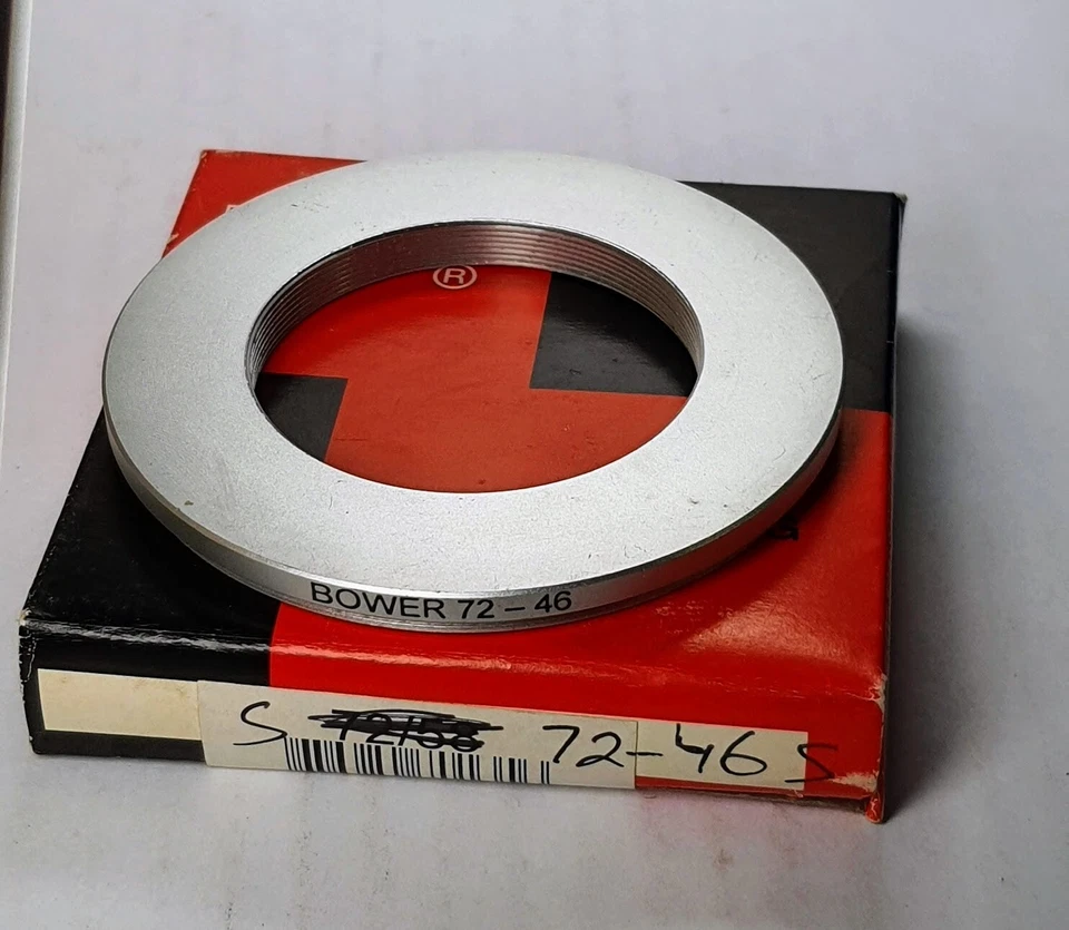 Step-Down Metal Stepping Ring 72-46mm 72mm Lens to 46mm Filter 72-46 72mm-46mm - Image 2 of 4