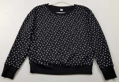 old navy polka dot sweatshirt