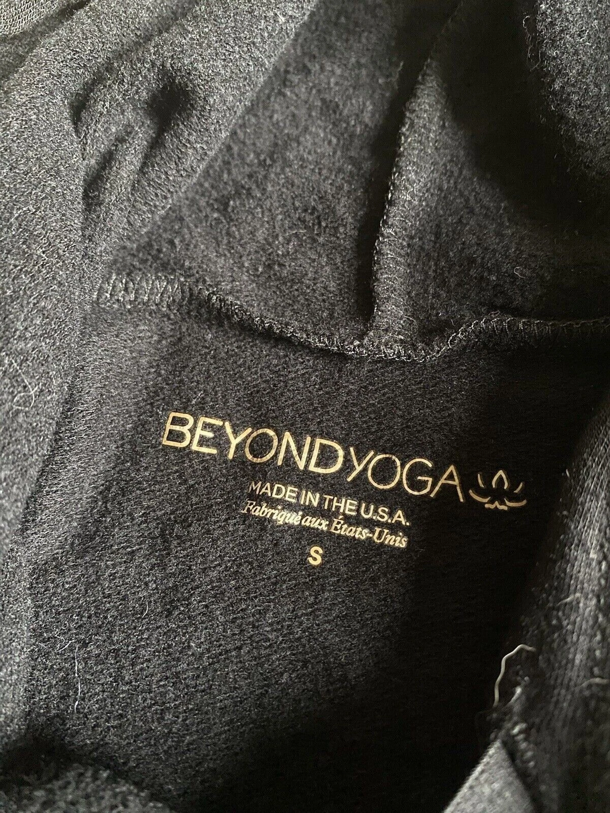 beyond-yoga shine on velvet velour hoodie