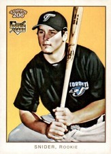 2009 Topps 206 Card #134 Travis Snider (Rookie Card) 