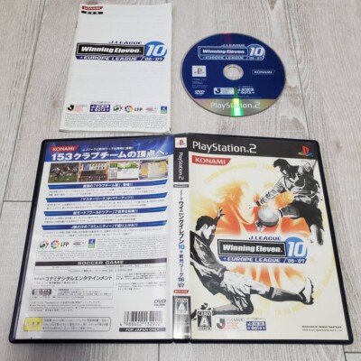 Jeu PS2 J-League Winning Eleven 10 + Europe League – Import Japon, Bon état