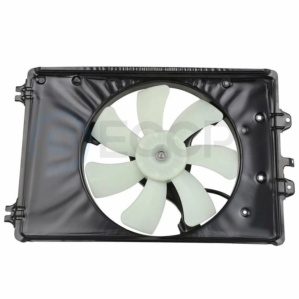 A/C Condenser Cooling Fan Assembly For 2009 2010 2011 2012-2015 Honda Pilot Foto 2 de 4