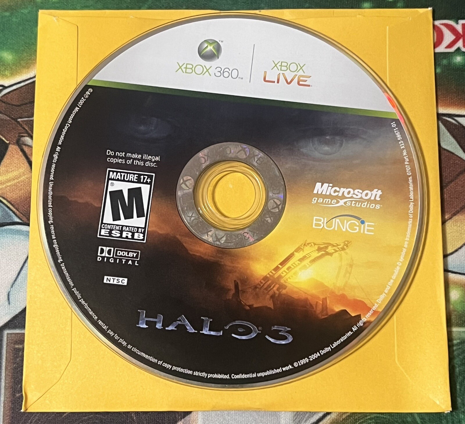 Xbox 360 Halo 3 Game Disc Only