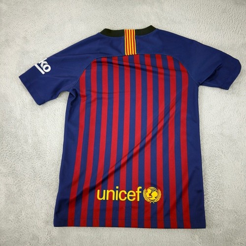 Nike FC Barcelona Soccer Jersey Youth Size Small - Foto 7 di 16