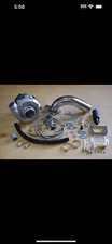 T3/T4-Turbocharger-Kit-T3-T4-Turbo-pipe-BOV-Braided-Stainless-Feed-Drain-NEW