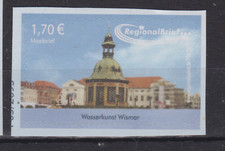 Poczta prywatna. List regionalny. Sztuka wodna Wismar, niestemplowane