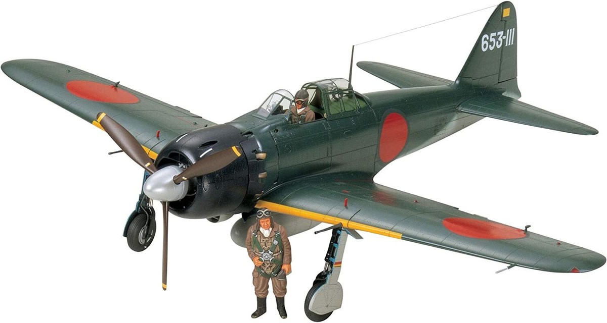 Tamiya 60318 1/32 Mitsubishi A6M5 Zero Fighter Plastic Model