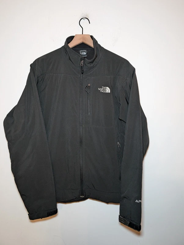 north-face softshell apex full zip pockets jacket
