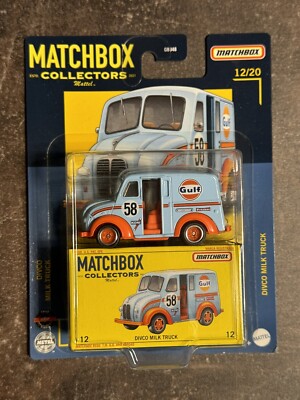 Matchbox Collectors | Divco Milk Truck GULF | 2021 | neu & OVP | 1:64