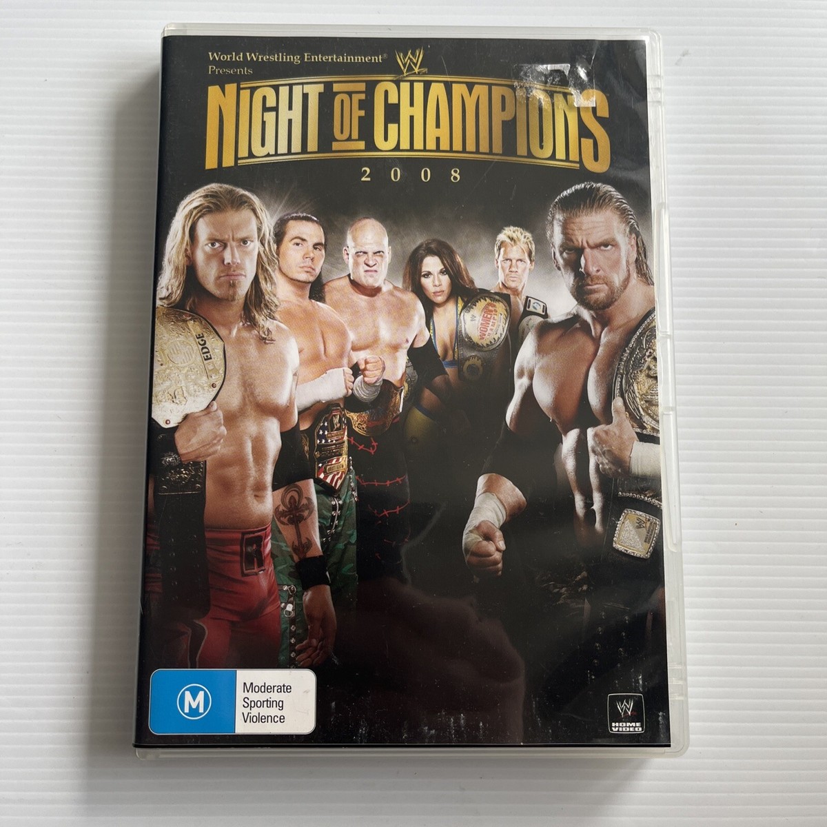 WWE WCW DVDまとめ売り WWE : Night Of Champions 2008 (DVD, Region 4) Wrestling WCW