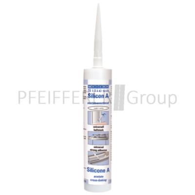WEICON silicone A 310 ml white RAL 9003