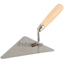 1x AL Berliner Mauerkelle Putzkelle 180mm 200mm Holz Gritt Grip Edelstahl