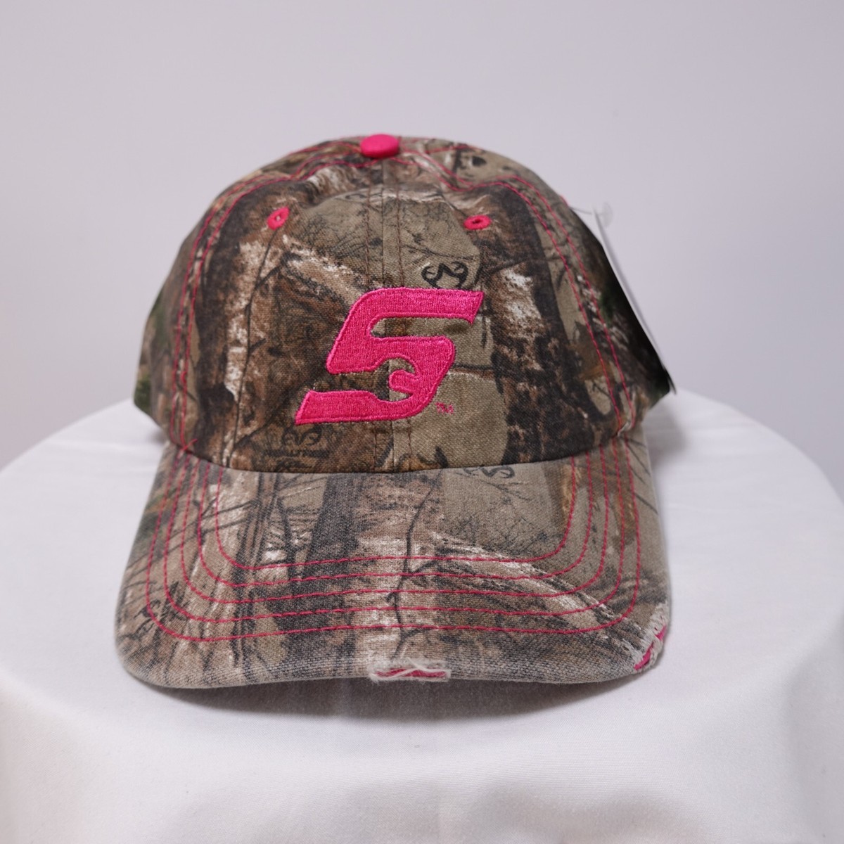 Snap On Real Tree Xtra Camo Hat with Pink Accents New | eBay