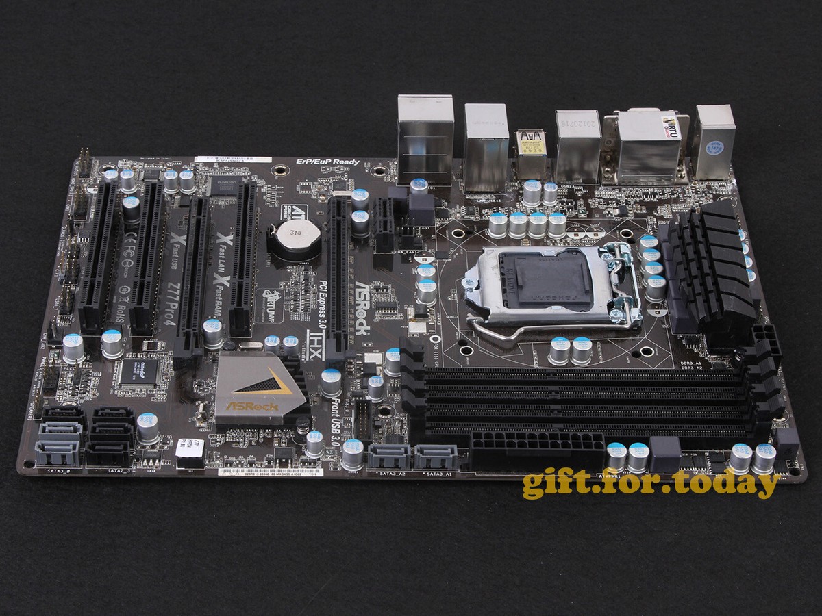 ASRock Z77 Pro4 LGA 1155 Intel Z77 HDMI SATA USB3.0 VGA DVI