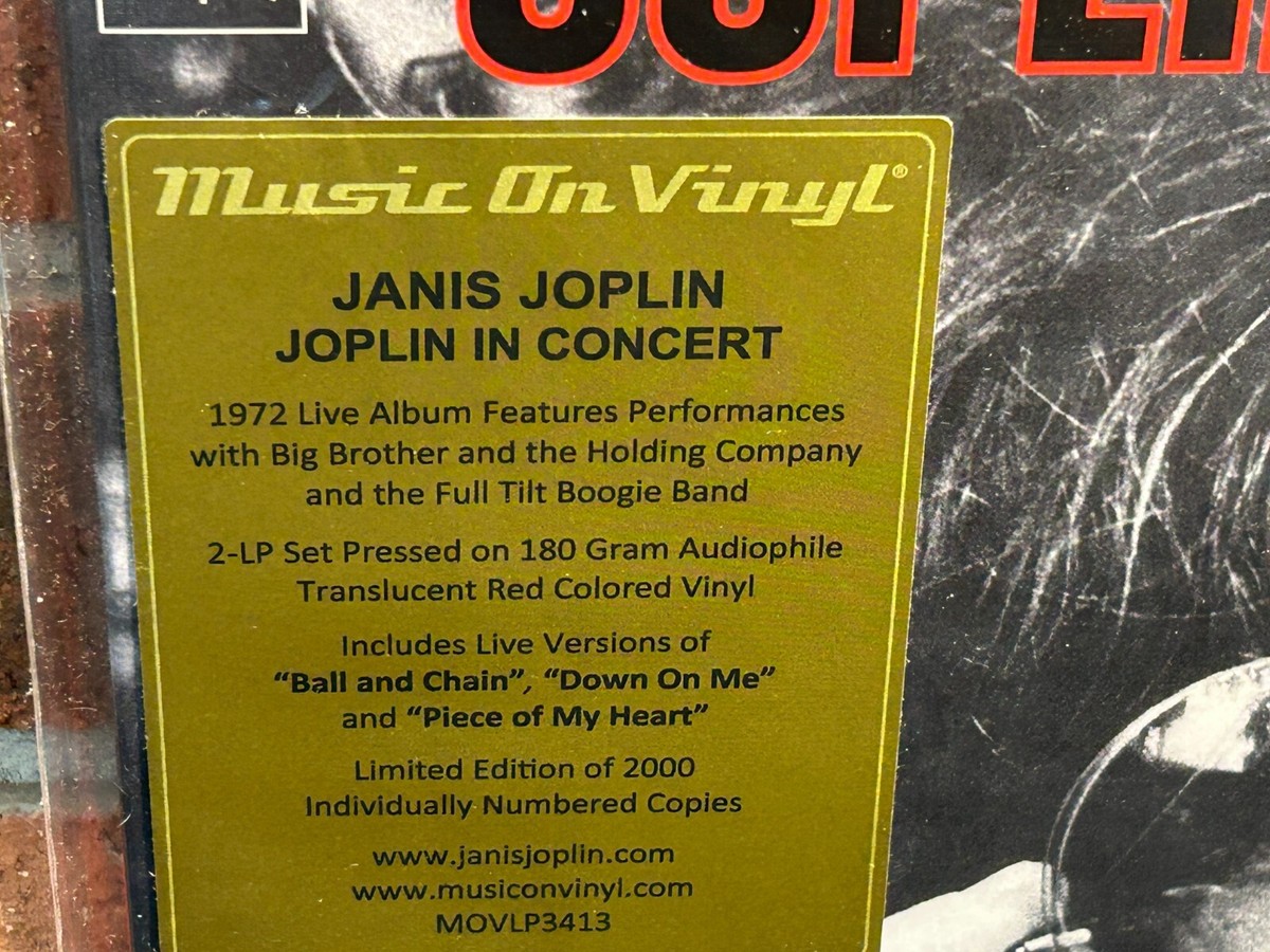 JANIS JOPLIN「ダウン・オン・ミー」7インチ レコード【特価】中古 ORIGINAL 1971 FRANCE JANIS JOPLIN 7