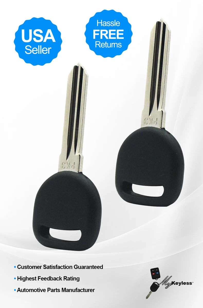 Uncut Key Blade B107 For Buick LaCrosse 2006–2009 – Remotez4less – Engine Immobilizer Compatible