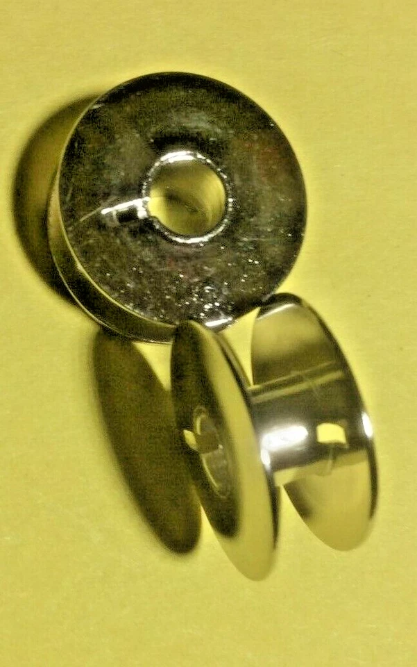 20 Metal Bobbins That Fit Bernina Sewing Machine Model 1000 1000+ 1001 1070 - Image 2 of 4