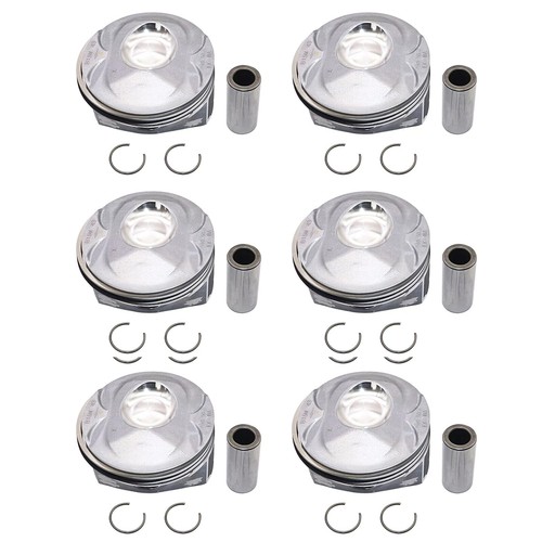 For Jaguar Land Rover 3.0L V6 6PCS Supercharged Piston Assembly Set Kit - Picture 4 of 11
