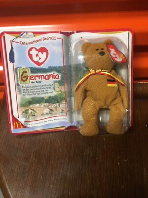 Ty Beanie Baby Germania Ronald Mcdonald's House Charities Bear