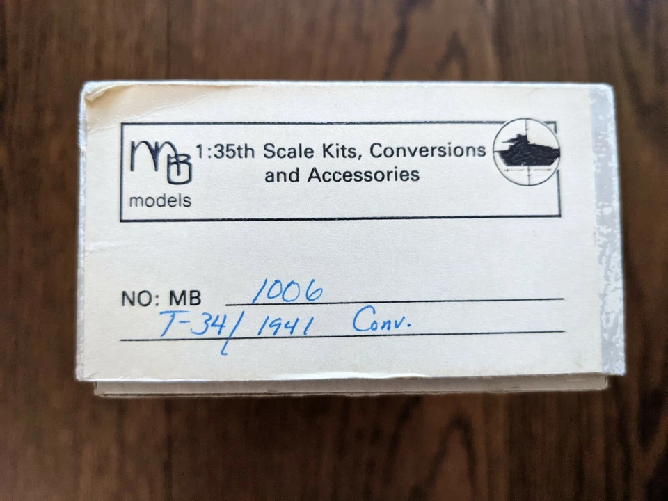 Kit de conversión de resina y metal modelos rusos T34 de 1/35 MB Foto 2 de 3