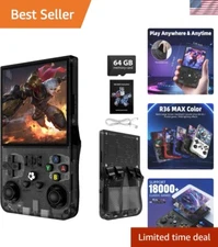 4.0 Inch IPS Display Handheld Gaming Console - 18000 Games, Rechargeable Battery