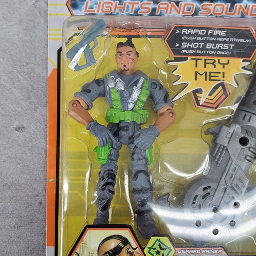 Rare Lanard The Corps! "Fixer" Action Figure 2007 Electro-Pulse Blaster - Picture 3 of 8
