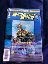BOOSTER GOLD - FUTURES END #1 NM LENTICULAR 3D COVER - DC COMICS 2014