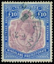 Nyasaland Protectorate Scott 24 Gibbons 99e Used Stamp