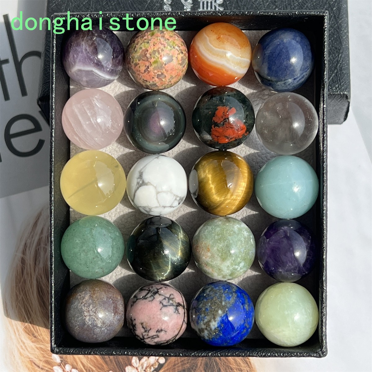 Howlite Lave Naturel Thérapeutique Cristal Chakra Divine Aura Reiki
