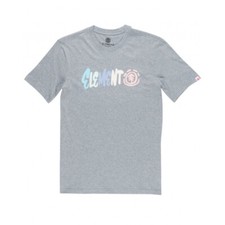 ELEMENT Boy's S/S T-Shirt CHIMP - GRH Grey Heather - Medium - NWT