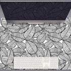 Grand tapis de bureau protection clavier bureau à domicile 90x45 design tropical