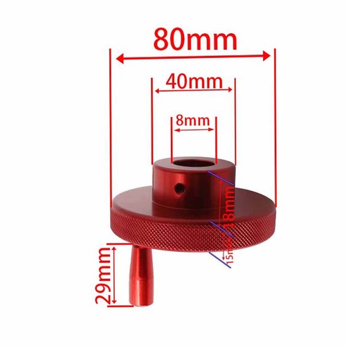 Hand Wheel 30/40/50/60/80mm Diameter Hole Dia M3~M8 for Lathes Milling Machine - Picture 90 of 102