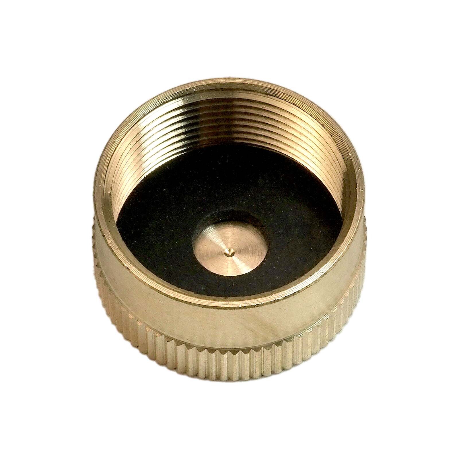 25x Propane Bottle Cap Gas Tank Cylinder Protect Sealed Cap Brass Refill 1 LB