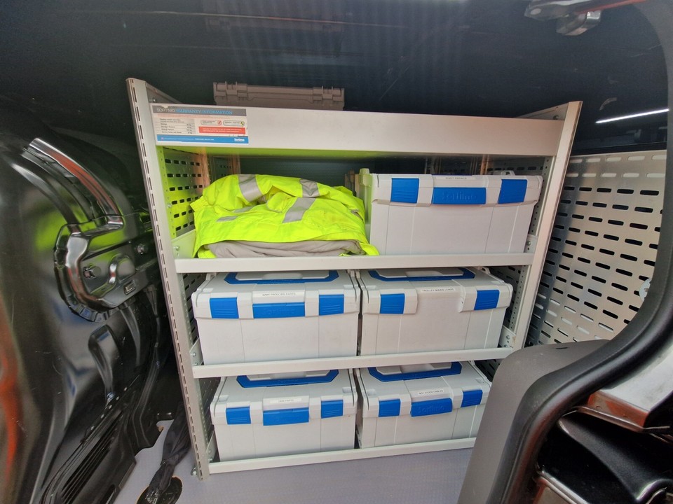 Van Racking Van Shelving Kit Unit System ST1 Quality Strong Steel