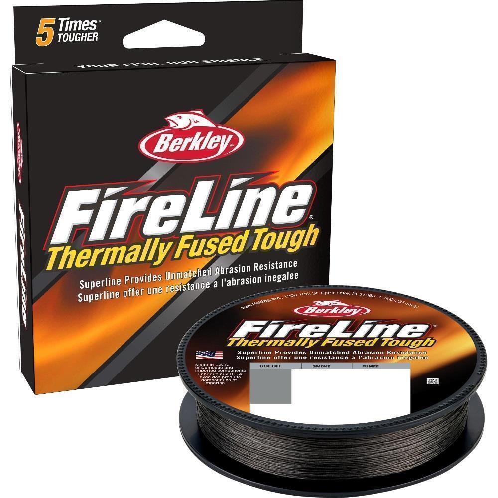 Berkley Fireline Fused Original 010мм 62 кг 300 м дымового шнура из гефлохтена 9090₽