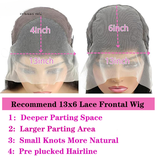 34Inch Lace Front Human Hair 4/27 Ombre 13x6 Lace Frontal Wigs 13x4 Wigs Women - Picture 2 of 11