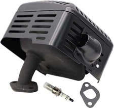 Muffler Exhaust for Honda GX160 GX200 5.5hp 6.5hp Predator 212cc Coleman BT200X